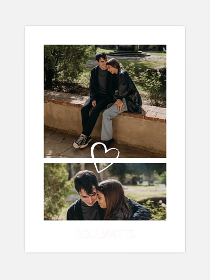 Poster Valentinstag Kindred Spirits