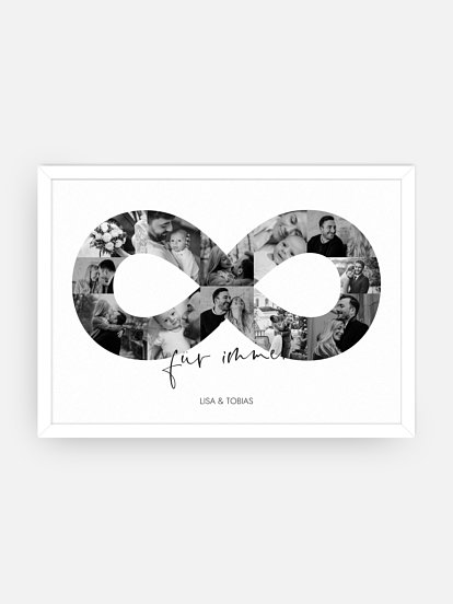 Poster Valentinstag Unendlich Wir