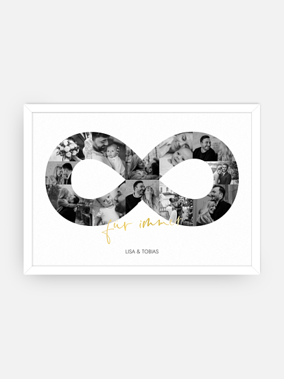 Poster Valentinstag Unendlich Wir