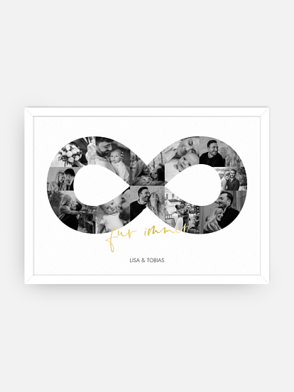 Poster Valentinstag Unendlich Wir