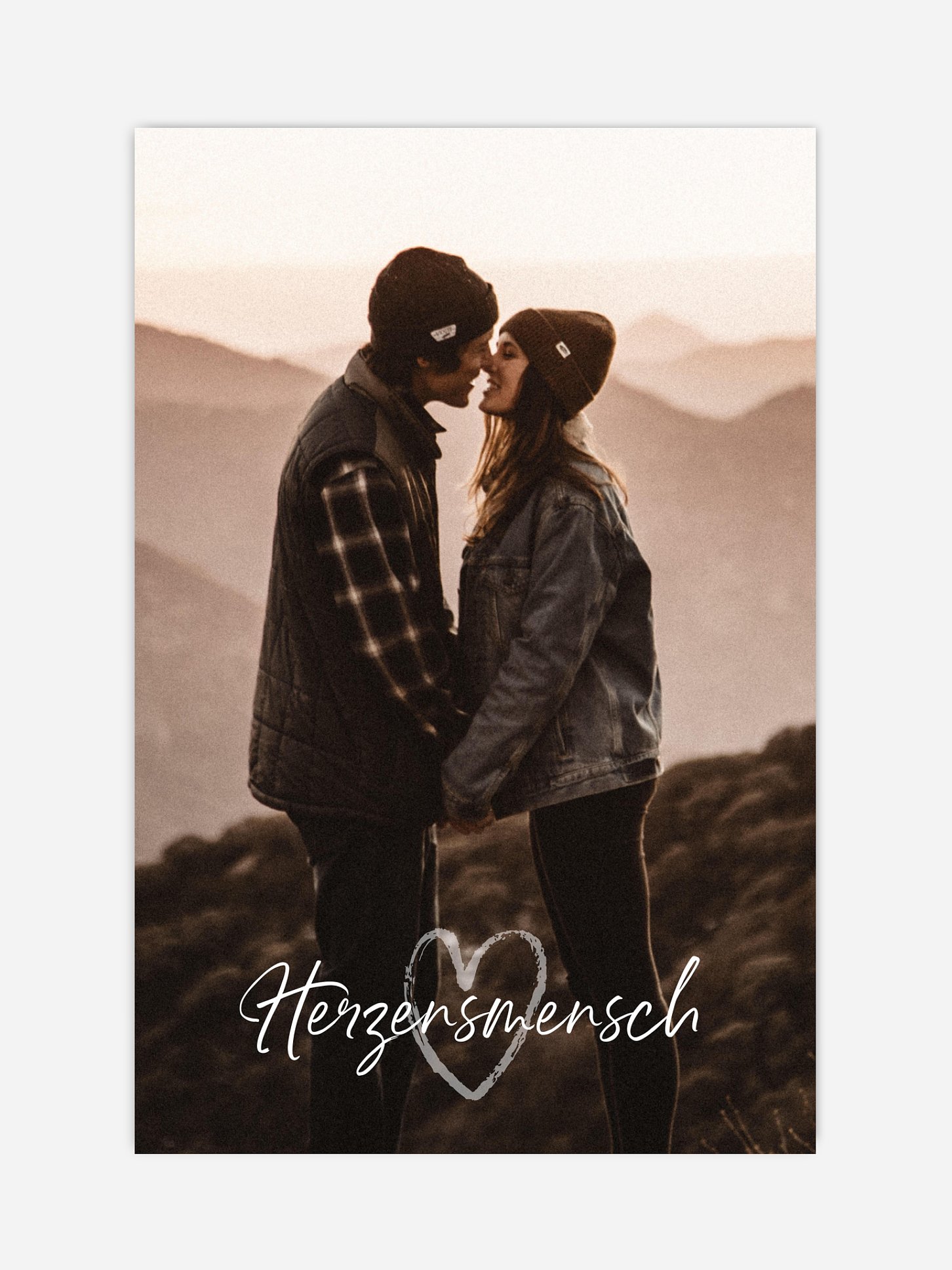 Poster Valentinstag Mein Herz