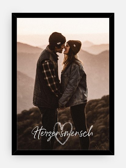 Poster Valentinstag Mein Herz