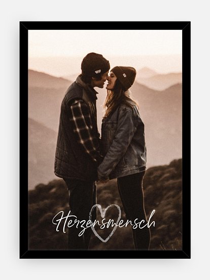 Poster Valentinstag Mein Herz