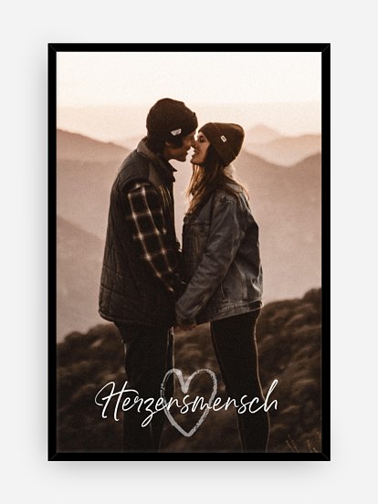 Poster Valentinstag Mein Herz