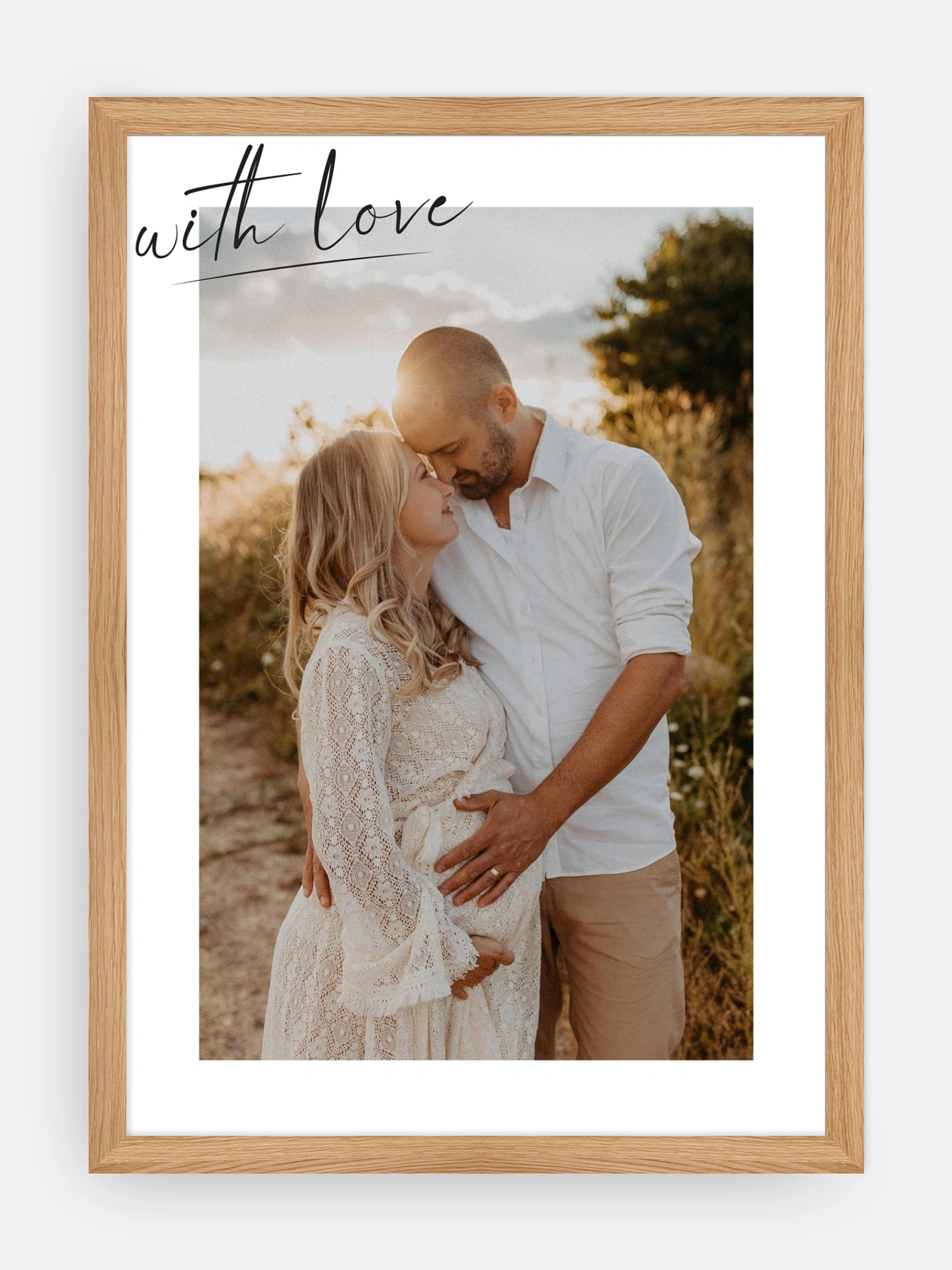 Poster Valentinstag Mit Liebe