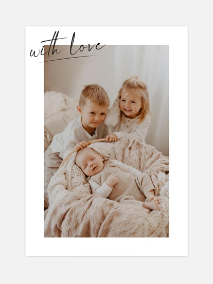 Poster Mit Liebe