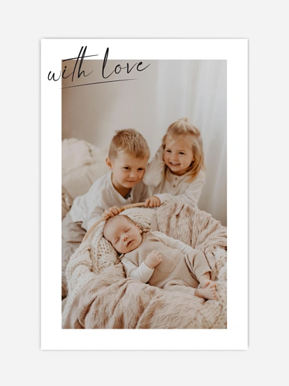Poster Mit Liebe