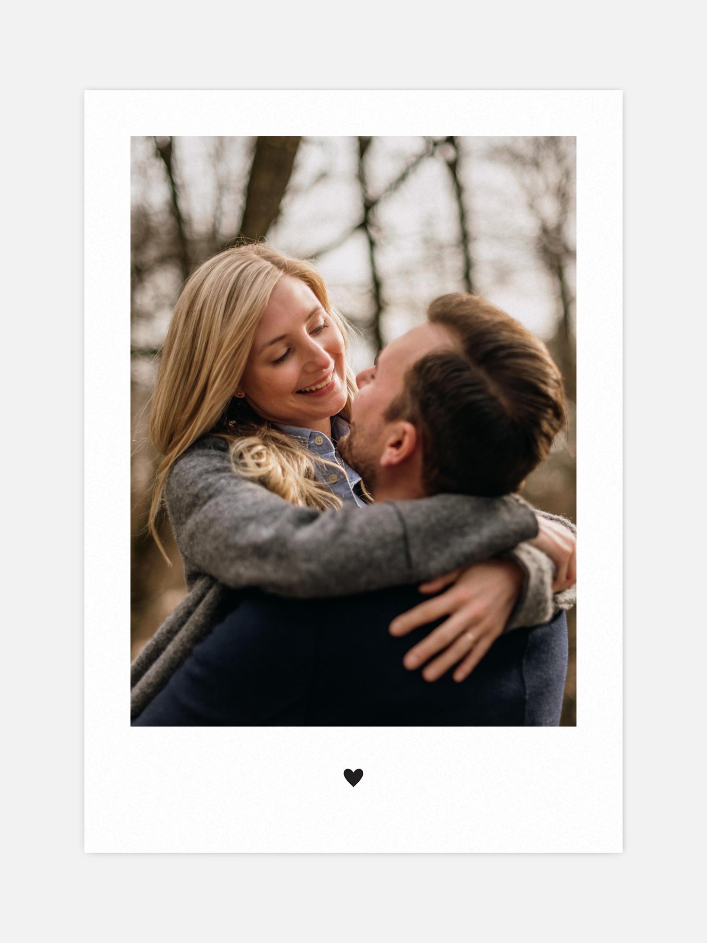 Poster Valentinstag Instant Heart