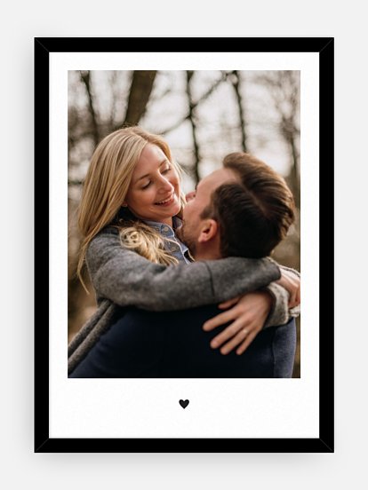 Poster Valentinstag Instant Heart