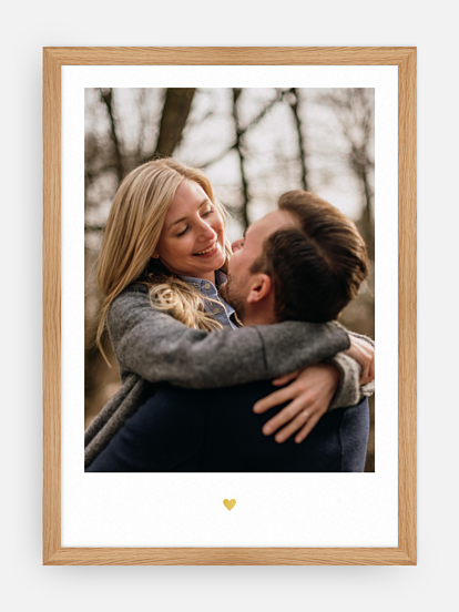 Poster Valentinstag Instant Heart