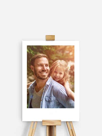 Poster Vatertag Instant Heart