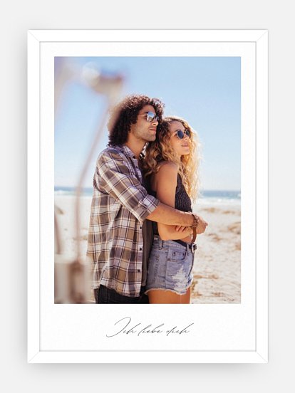 Poster Valentinstag Instant Signature