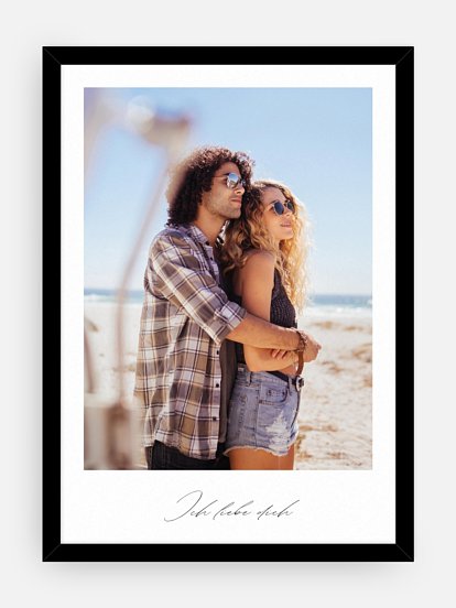 Poster Valentinstag Instant Signature