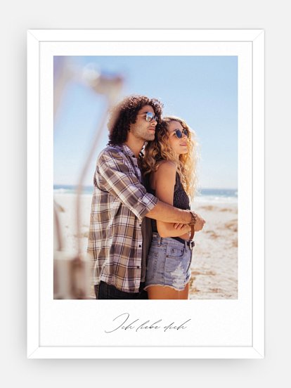 Poster Valentinstag Instant Signature