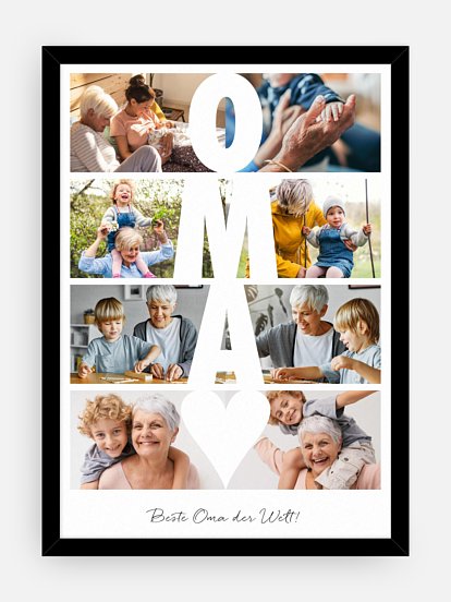 Poster Ostern Zeitsprung Oma