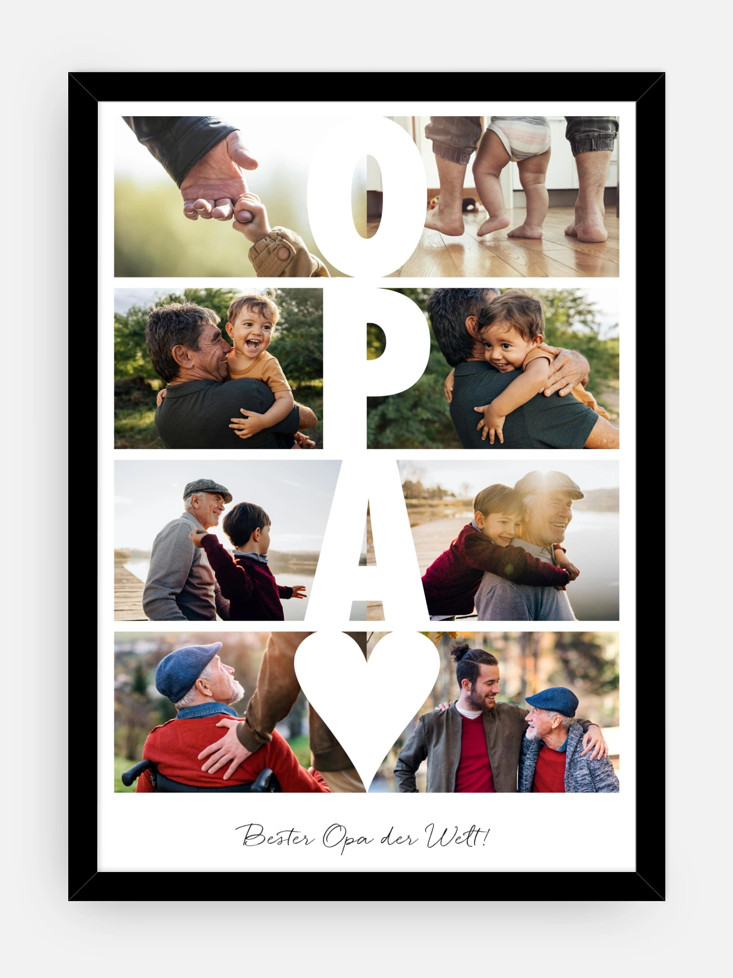 Poster Ostern Zeitsprung Opa