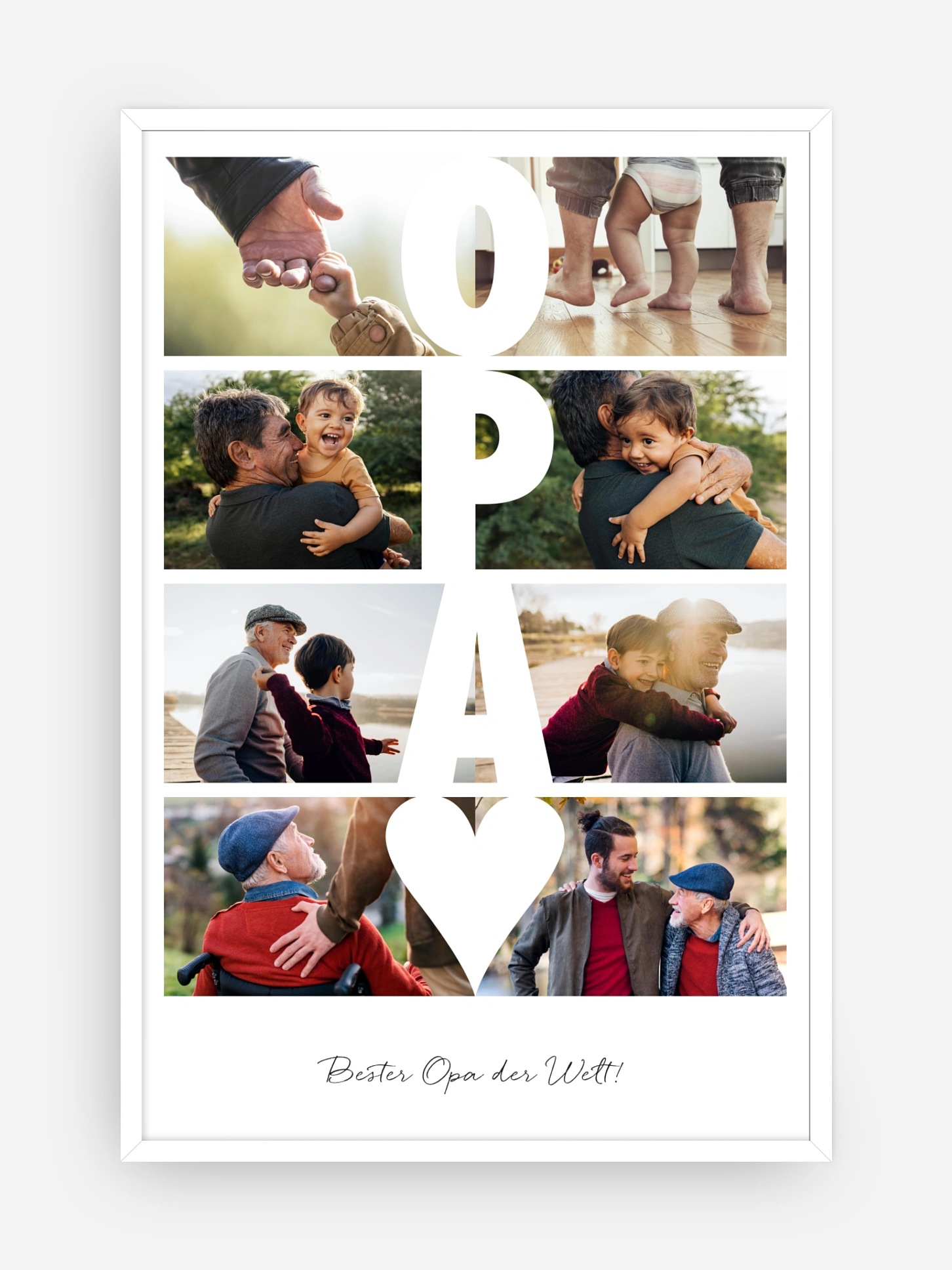 Poster Ostern Zeitsprung Opa