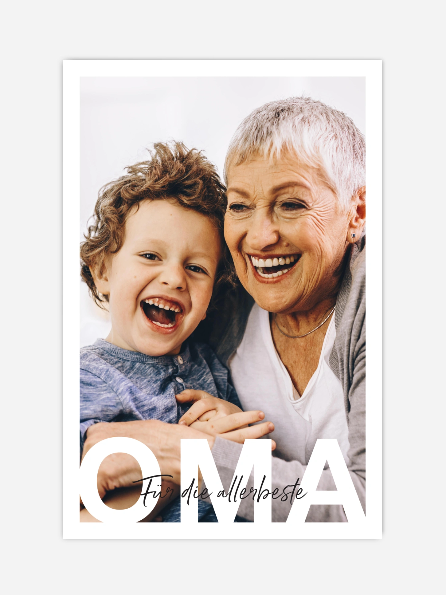 Poster Ostern Oma in Lettern