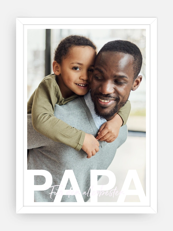 Papa in Lettern