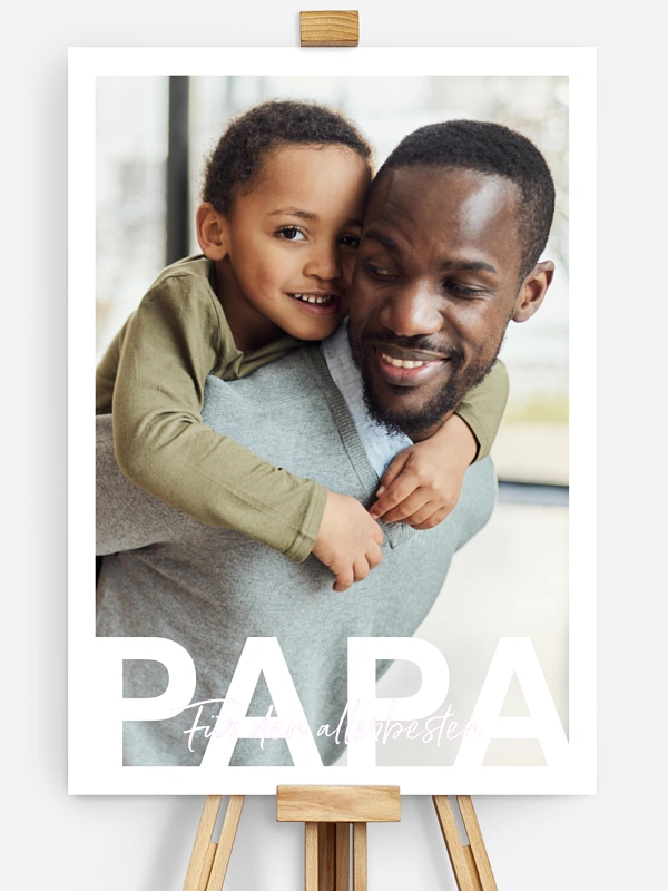Papa in Lettern