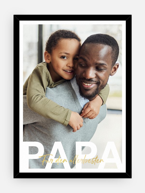 Papa in Lettern