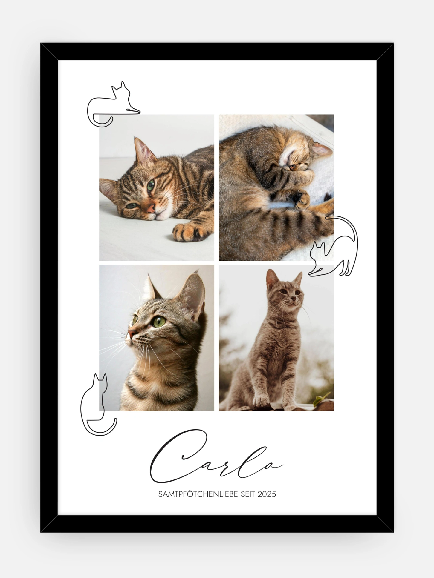 Poster Ostern Katzenliebe