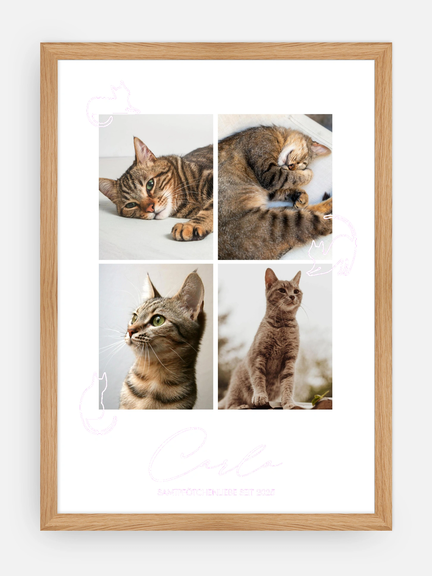 Poster Katzenliebe