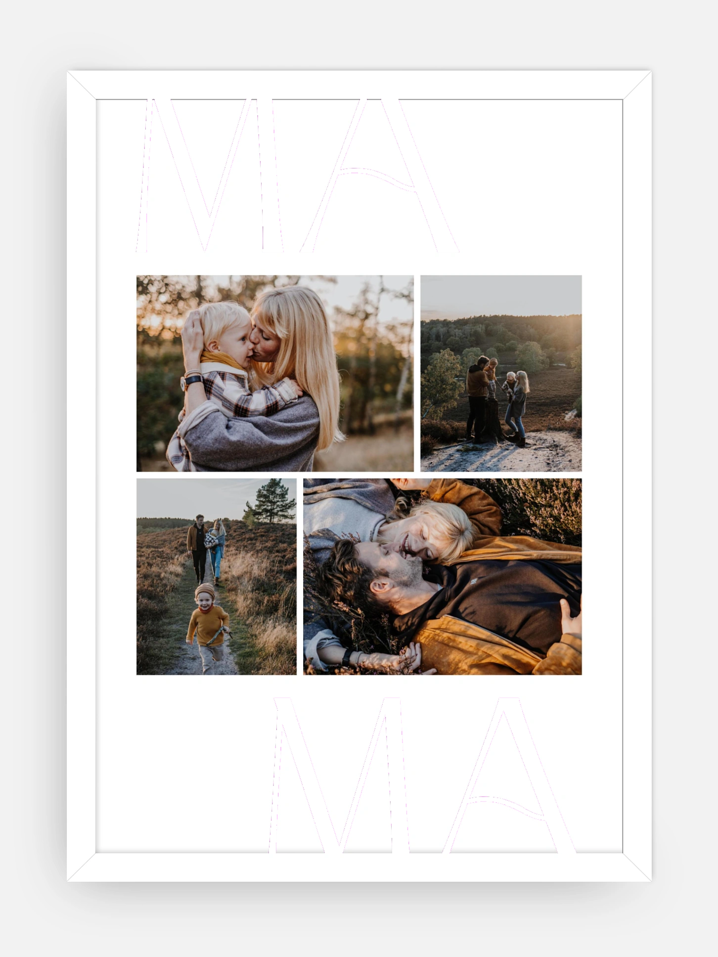 Poster Muttertag Mama