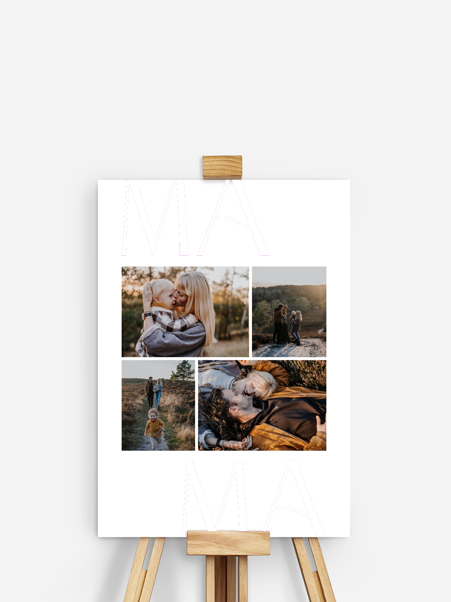 Poster Muttertag Mama