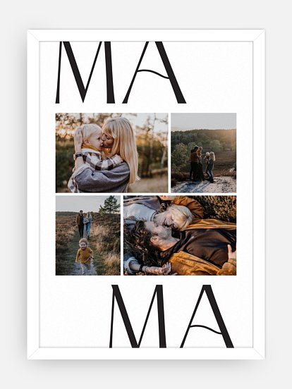 Poster Muttertag Mama