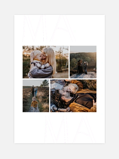 Poster Muttertag Mama