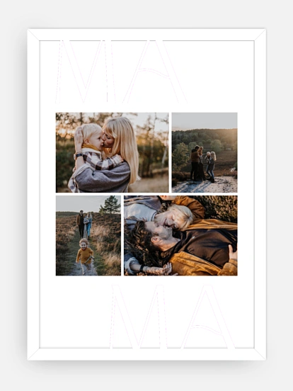 Poster Muttertag Mama