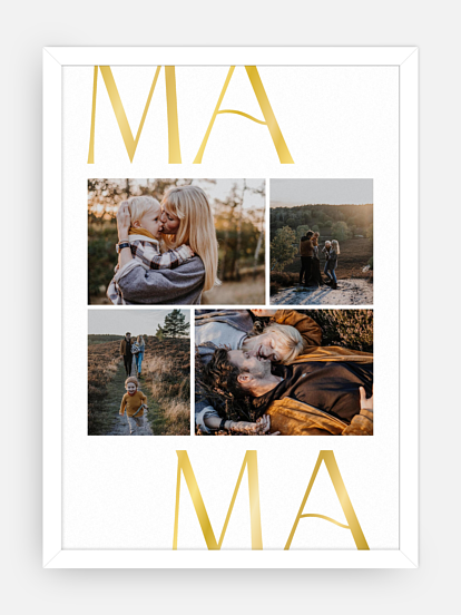 Poster Muttertag Mama