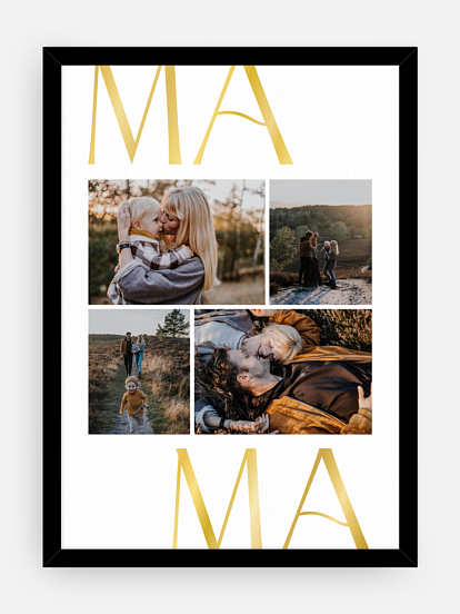 Poster Muttertag Mama