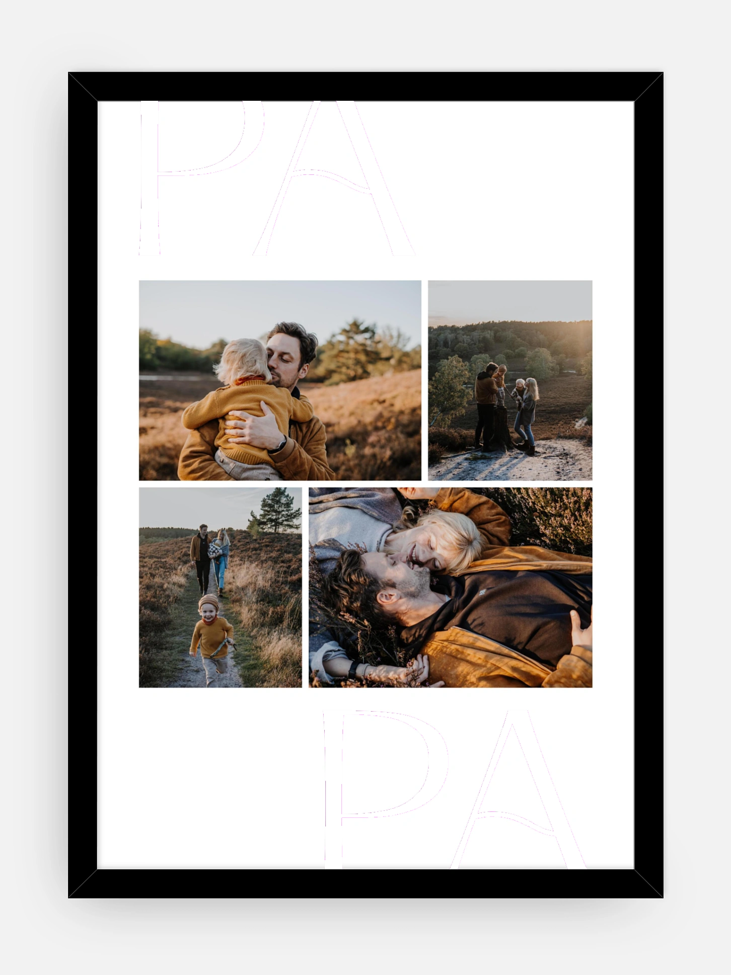Poster Vatertag Papa
