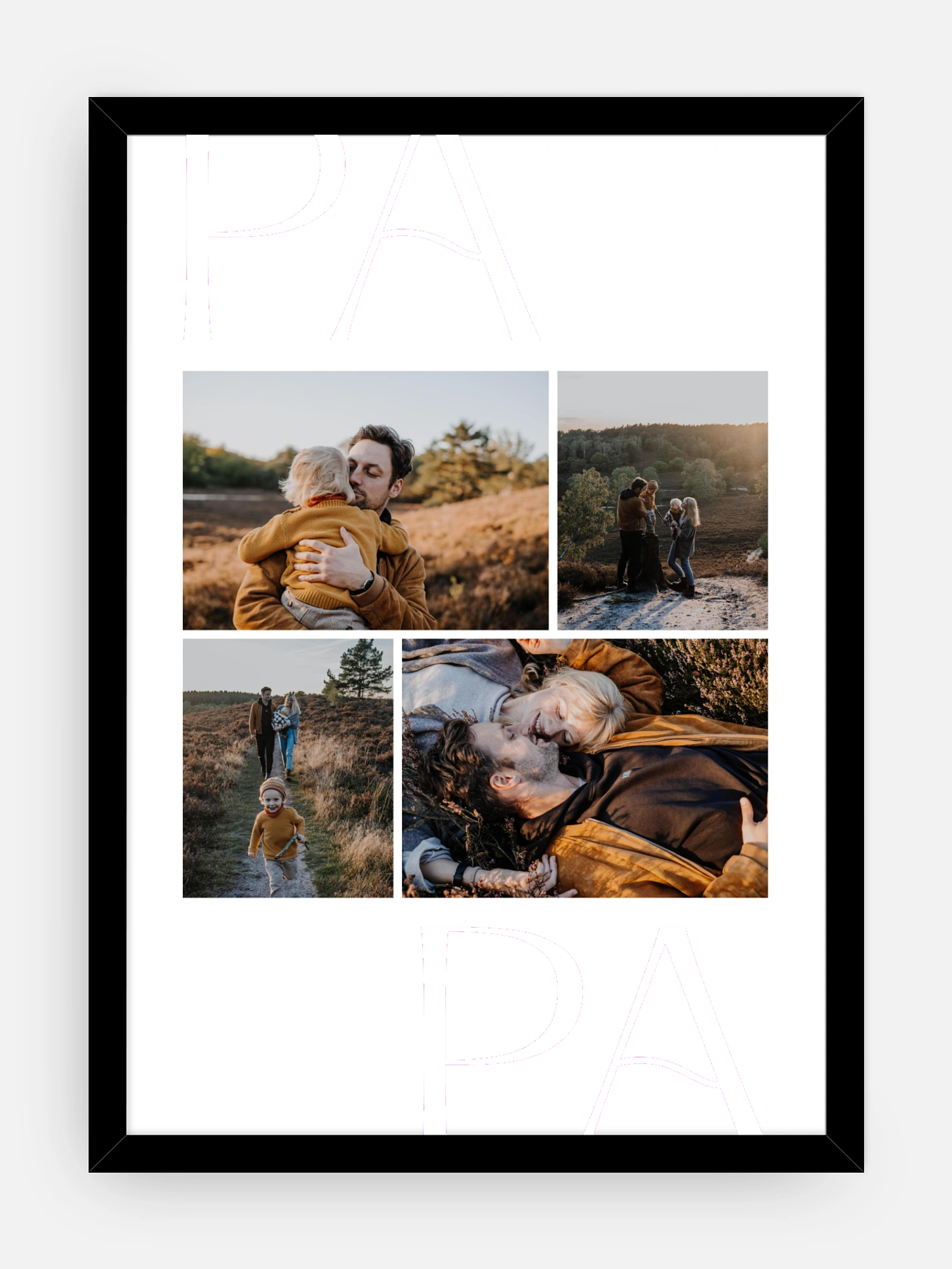 Poster Vatertag Papa