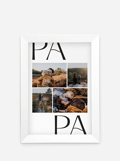 Poster Vatertag Papa