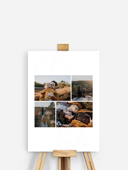 Poster Vatertag Papa