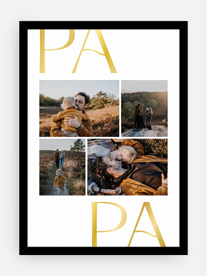 Poster Vatertag Papa