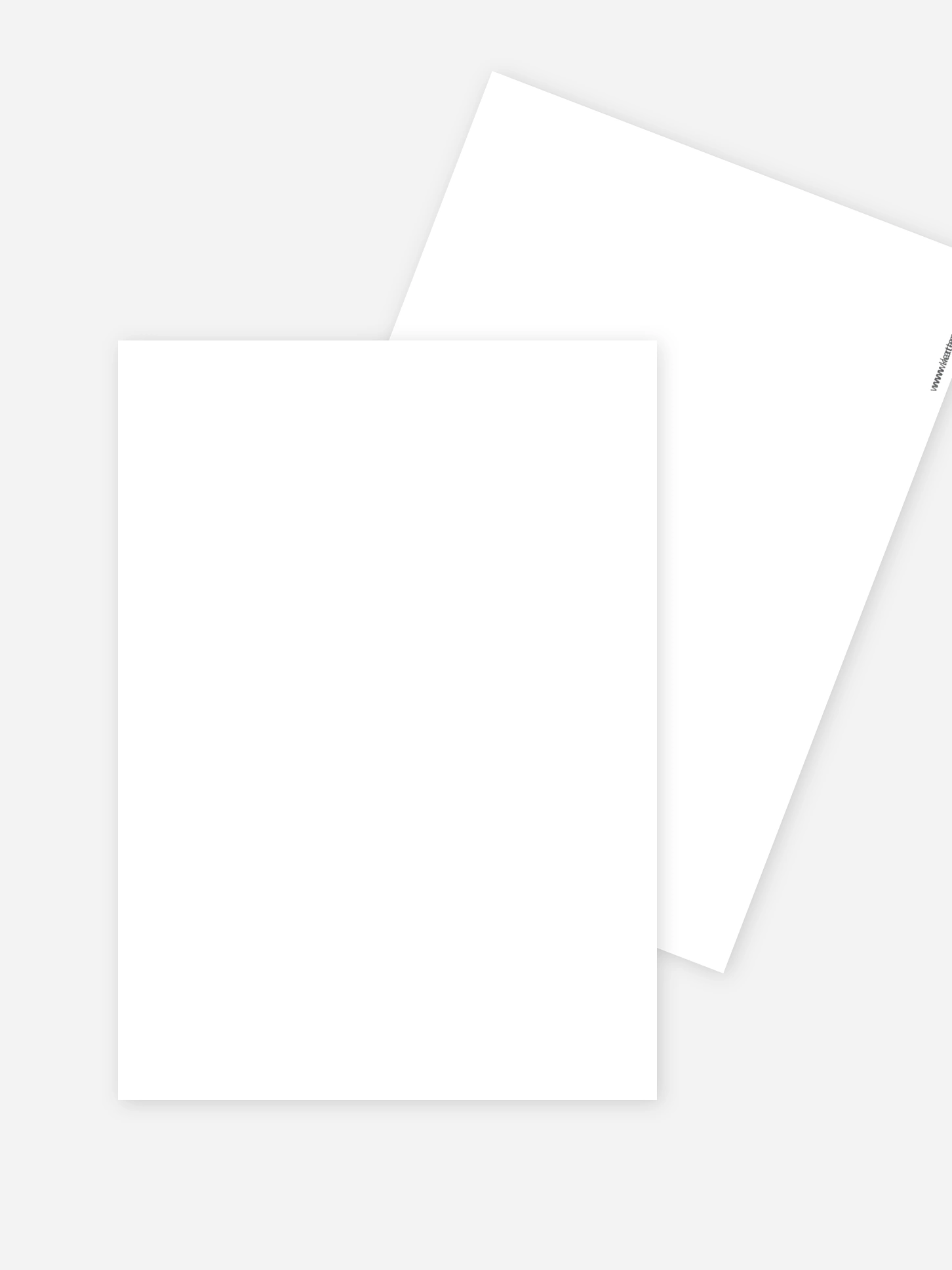 Formatvorlage Postkarte hoch