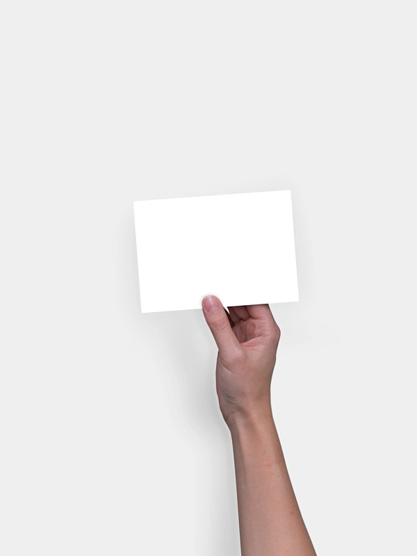 Formatvorlage Postkarte flach