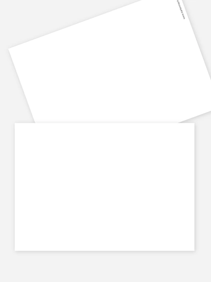 Formatvorlage Postkarte flach