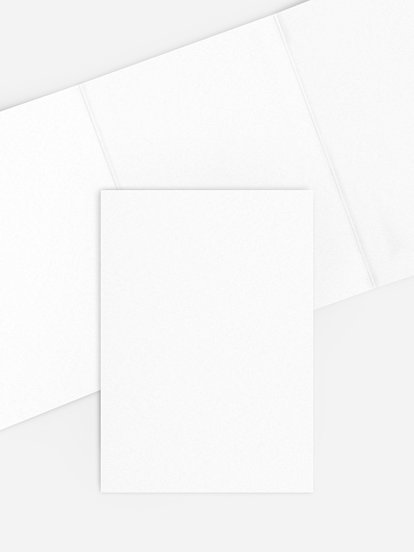 Formatvorlage Doppel-Klappkarte hoch gewickelt