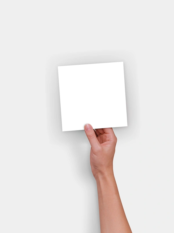 Formatvorlage Quadratische Postkarte