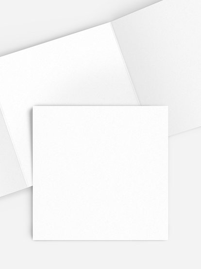 Formatvorlage Quadratische Doppel-Klappkarte zickzack