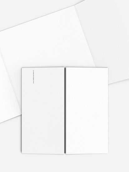 Formatvorlage Quadratische Doppel-Klappkarte Altar