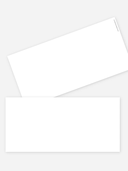 Formatvorlage Lange Postkarte flach