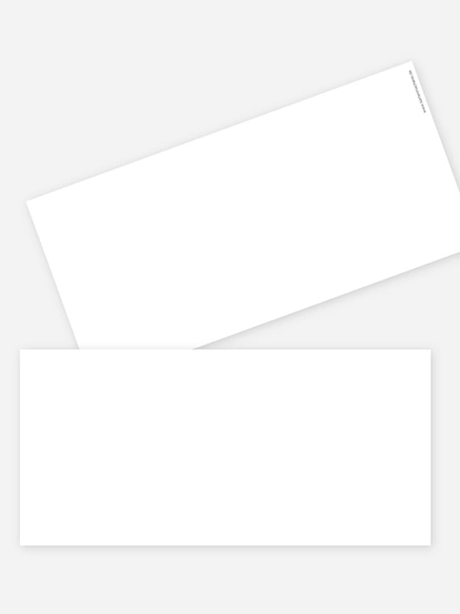Formatvorlage Lange Postkarte flach