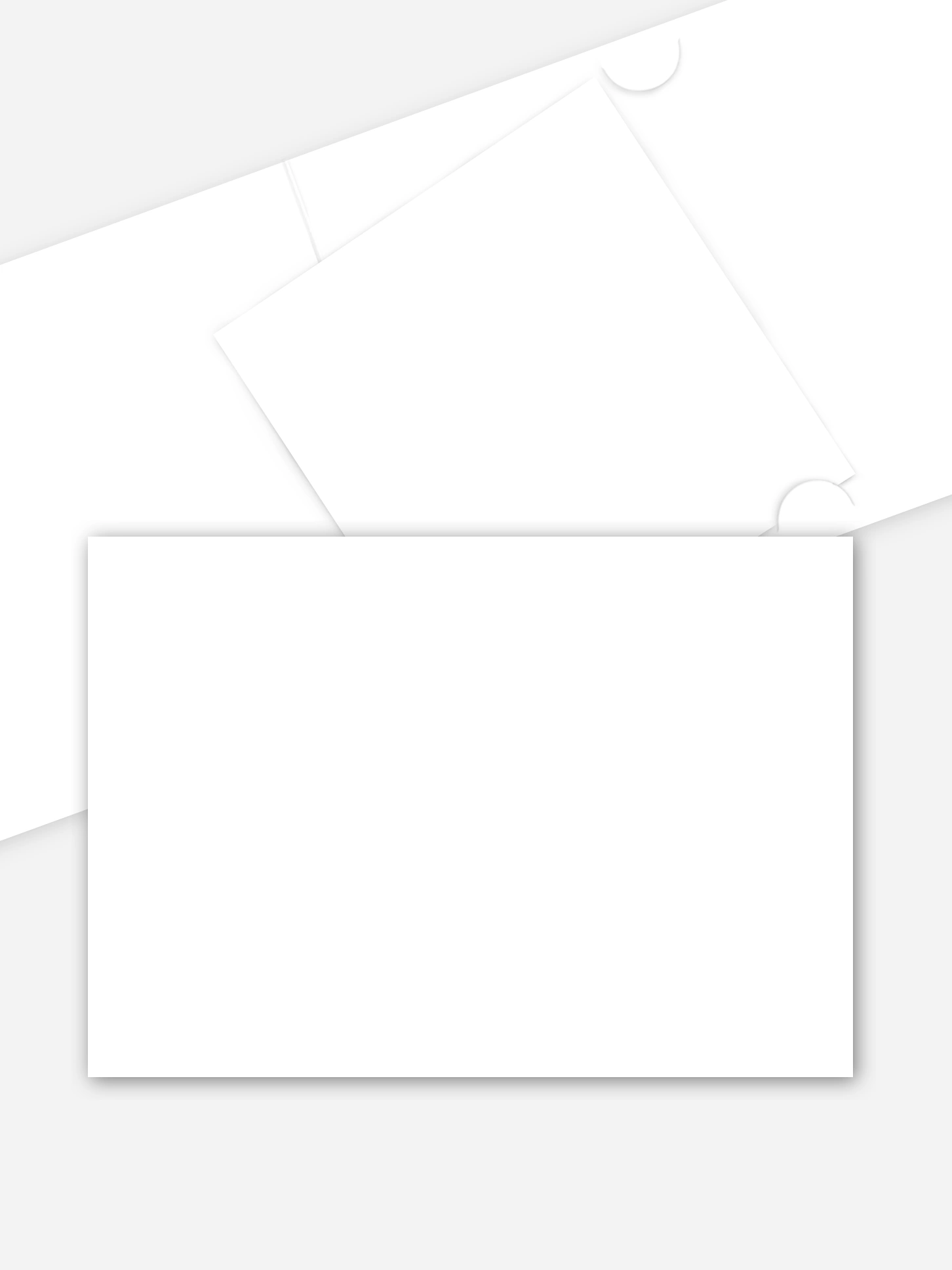 Formatvorlage Mittlere Klappkarte quer mit Retro Bild