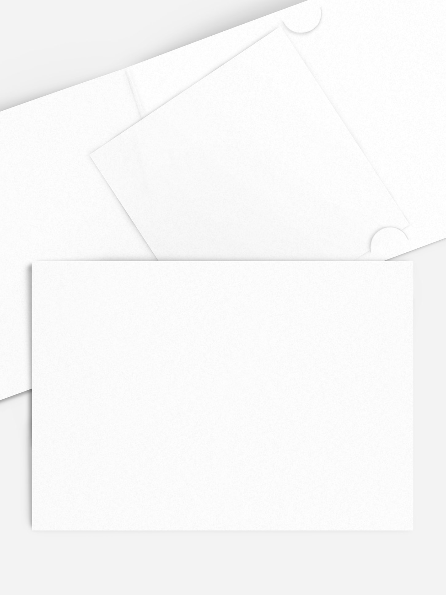 Formatvorlage Mittlere Klappkarte quer mit Retro Bild